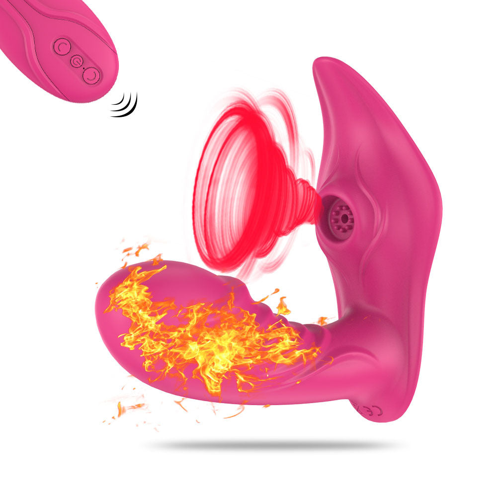 Sucking & Vibrating Egg Female Masturbator – 10 Modes, Wearable & Waterproof