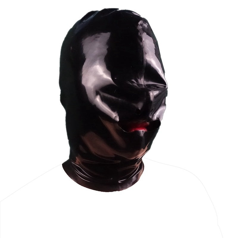 Large Diameter Silicone Mouth Gag with Discharge Spout – BDSM Deep Throat Training Device