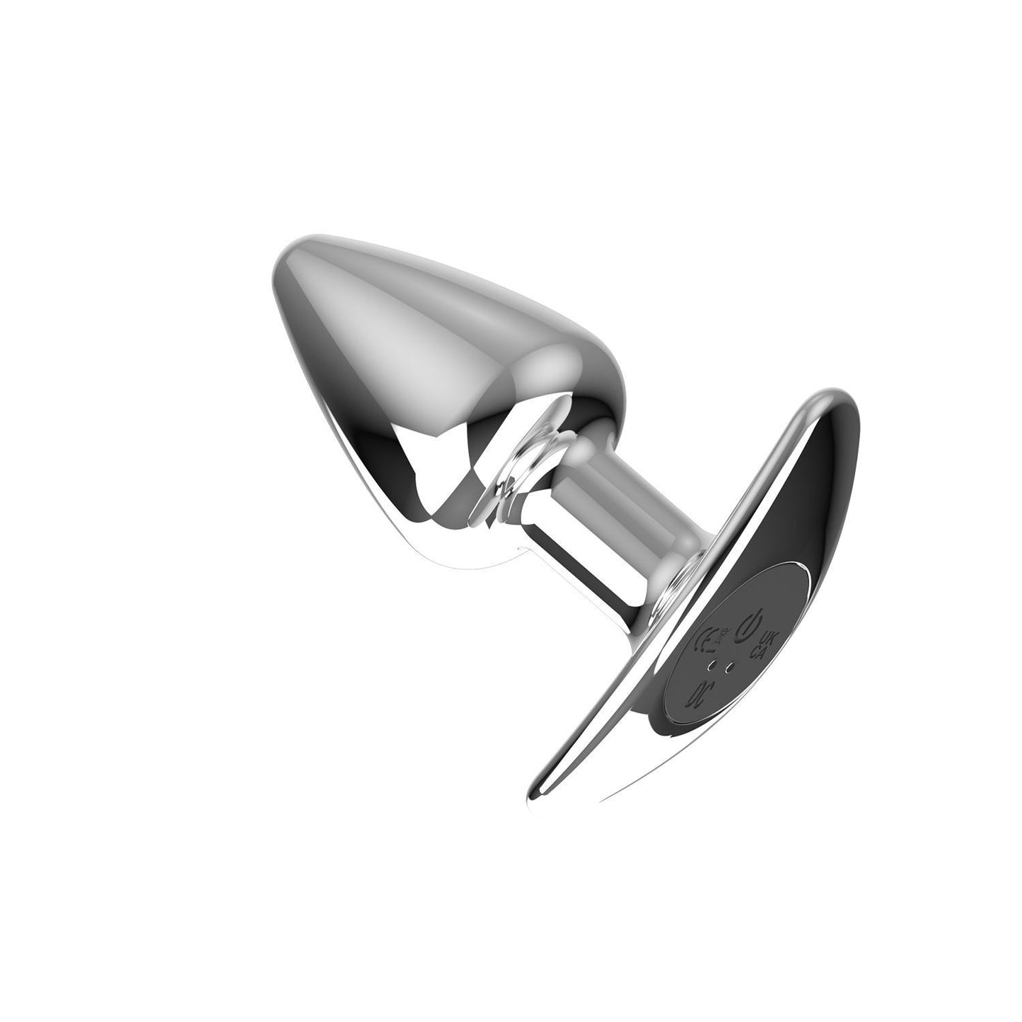 Metal Butt Plug Vibrator – Electric Aluminum Anal Plug with Remote Control