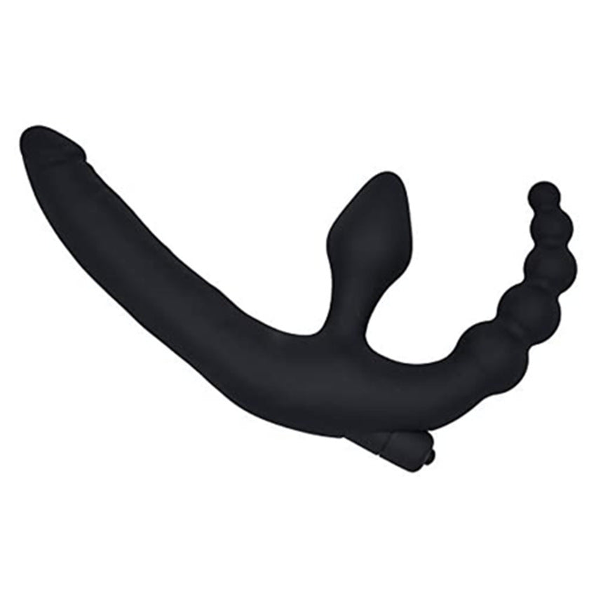 Three-Point Resonance Double-Headed Butt Plug – Prostate Massager with Silicone & ABS