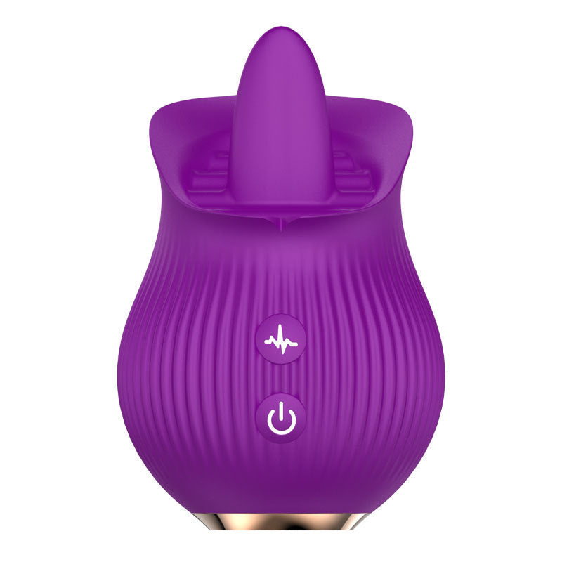 Rose Suction Telescopic Vibrator – Multi-Function Pleasure for Women