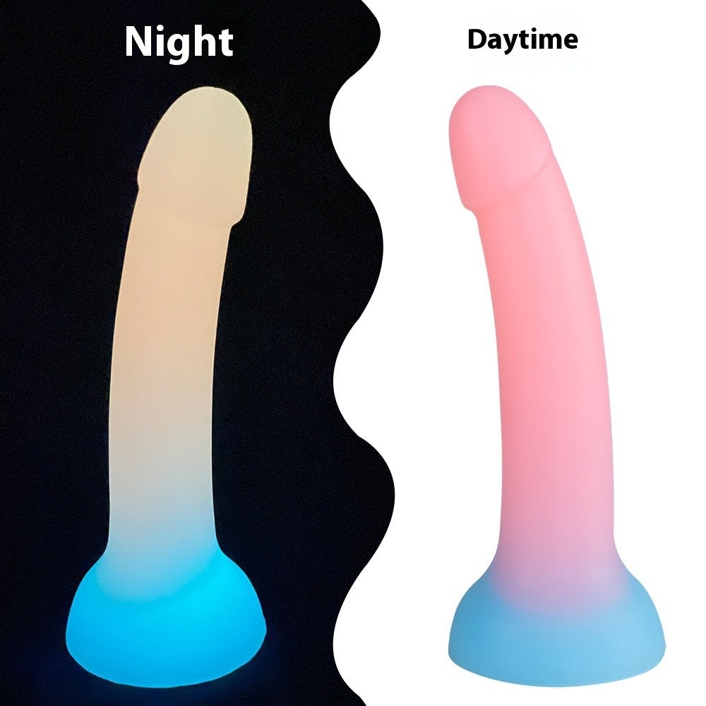 Fluorescent Small Butt Plug - Soft Simulation Silicone, Luminous Colors