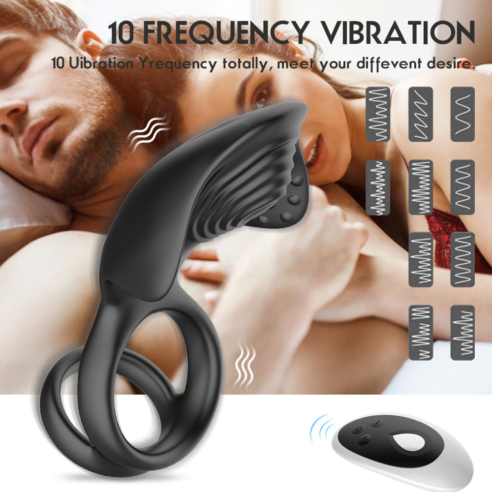 Buckle Lock Precision Ring – Electric Dual-Use Masturbation Massager for Men and Women