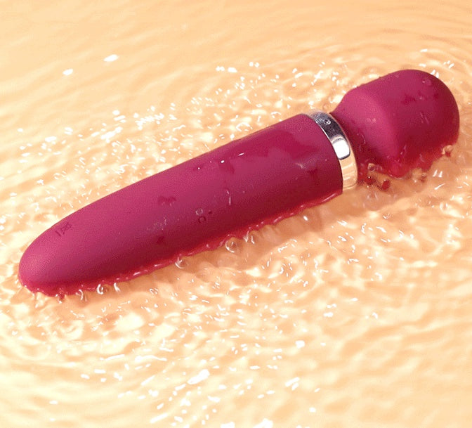 Female Clitoral Stimulator 8 Speed Silicone Red
