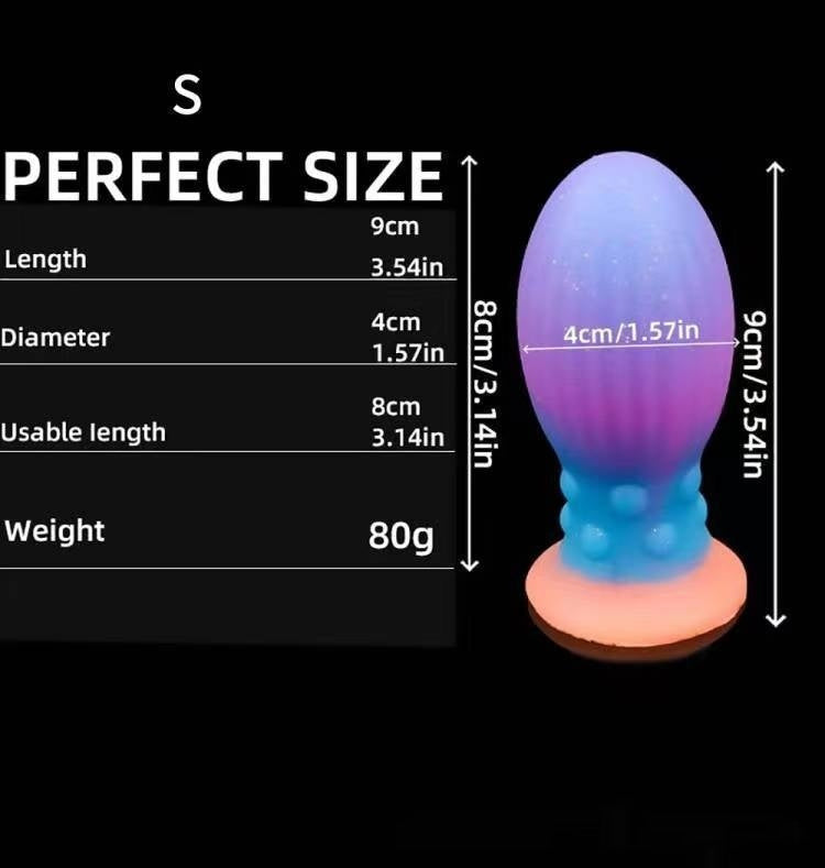 Liquid Silicone Butt Plug – Available in Multiple Sizes and Colors