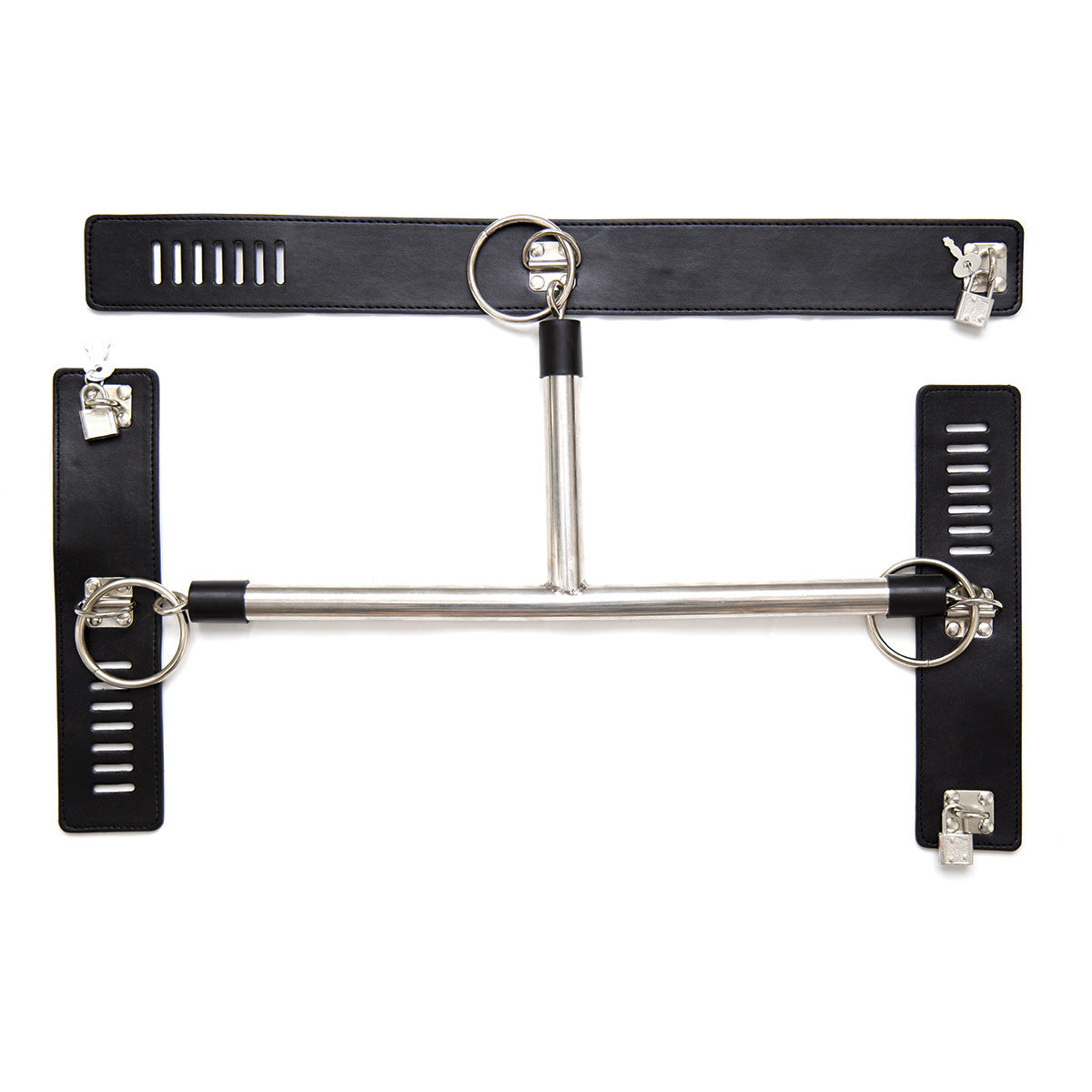 Stainless Steel Restraint Anti-Back Handcuff Toys | Fashionable Bondage Accessories