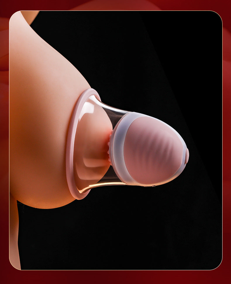 Wireless Breast Nipple Stimulation Device – Rechargeable Massager