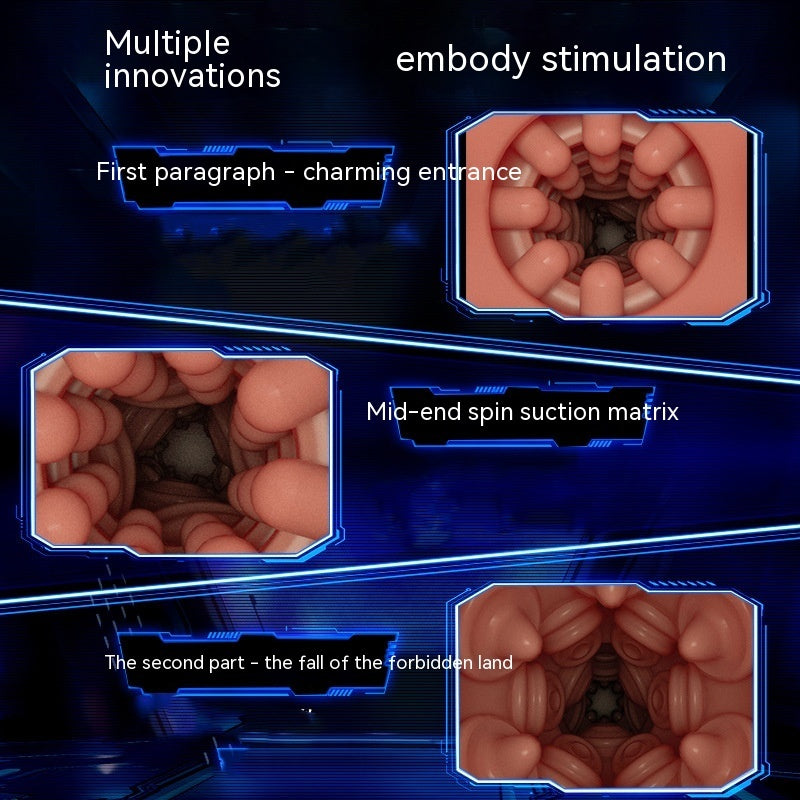 Airplane Bottle Automatic Device Sexy Electric Telescopic Trainer