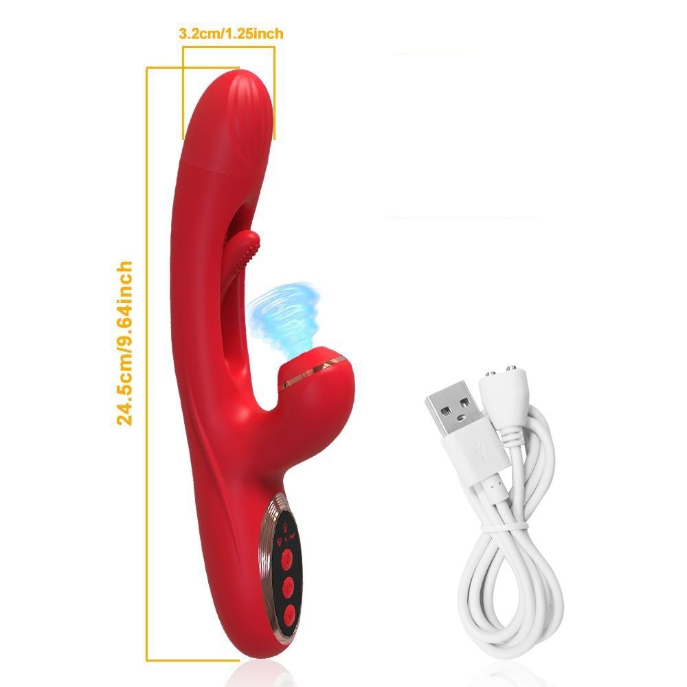 Touch-Responsive Silicone Toy for Women – Intelligent Frequency Conversion & USB Rechargeable