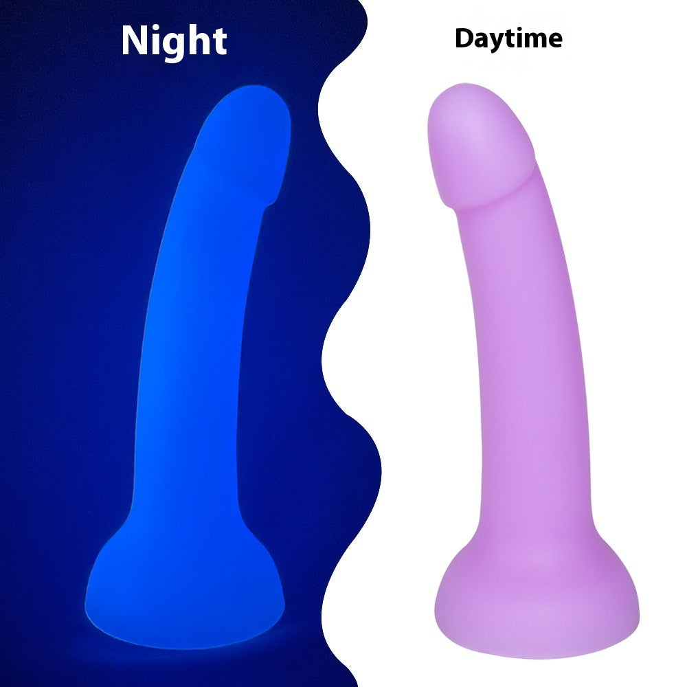 Fluorescent Small Butt Plug - Soft Simulation Silicone, Luminous Colors
