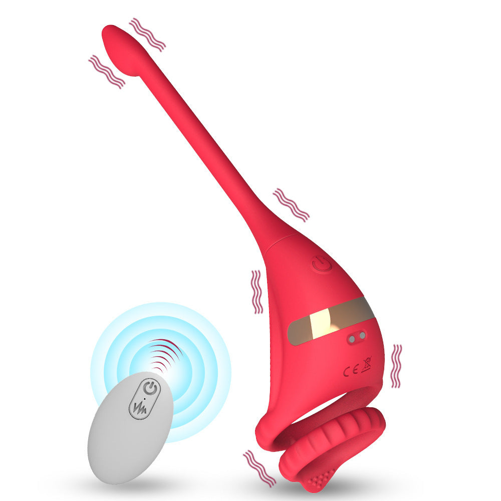 APP Remote Control Double Ring Silicone Butt Plug – Versatile Pleasure Device
