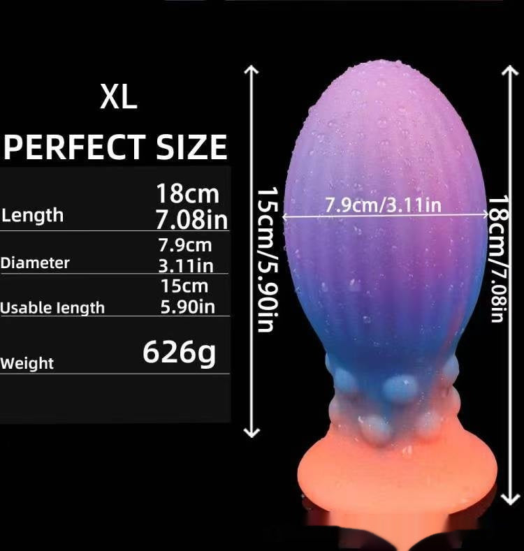 Liquid Silicone Butt Plug – Available in Multiple Sizes and Colors