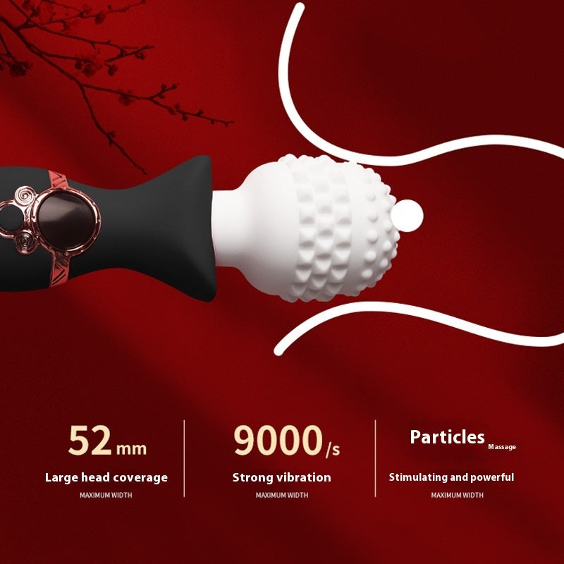 Women's Fun Sprinkler – Electric Silicone Toy in Pink and Black