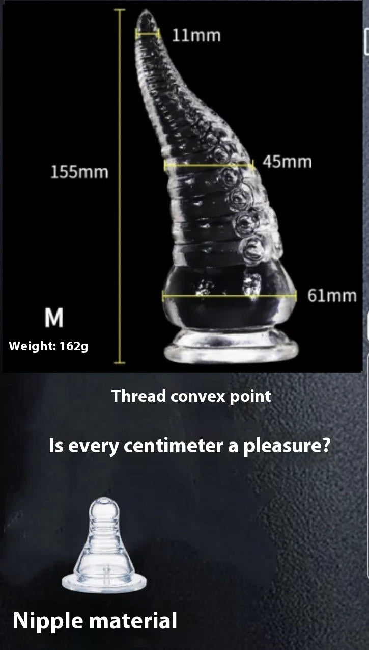 Female Male Thread Octopus Tentacle Anus Toy