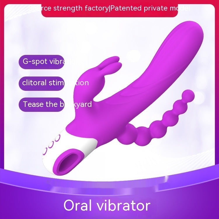 Clitoral Stimulating Rabbit Vibrator – Electric Silicone Massager for Women