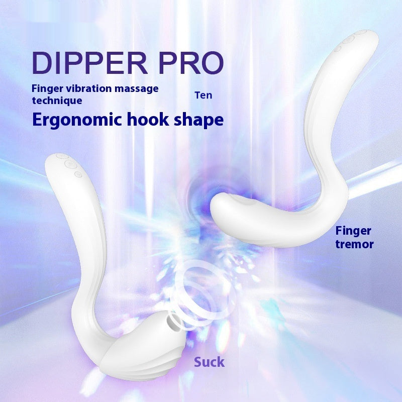 Flexible Silicone Vibrating Massager for Women – TITILLO Spoon PRO White