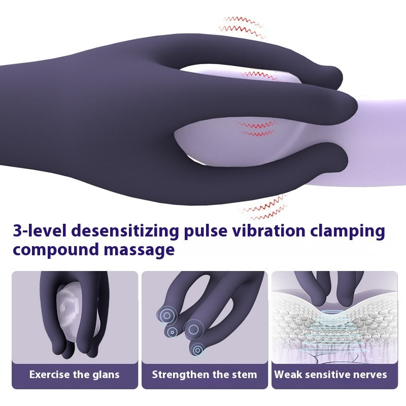 Portable Vibration Device Trainer – Turtle Head Massage Toy for Men