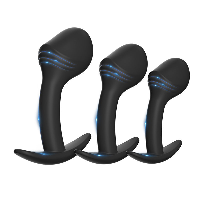 Portable Silicone Butt Plug for Men – Available in Small, Medium, Large, or Set