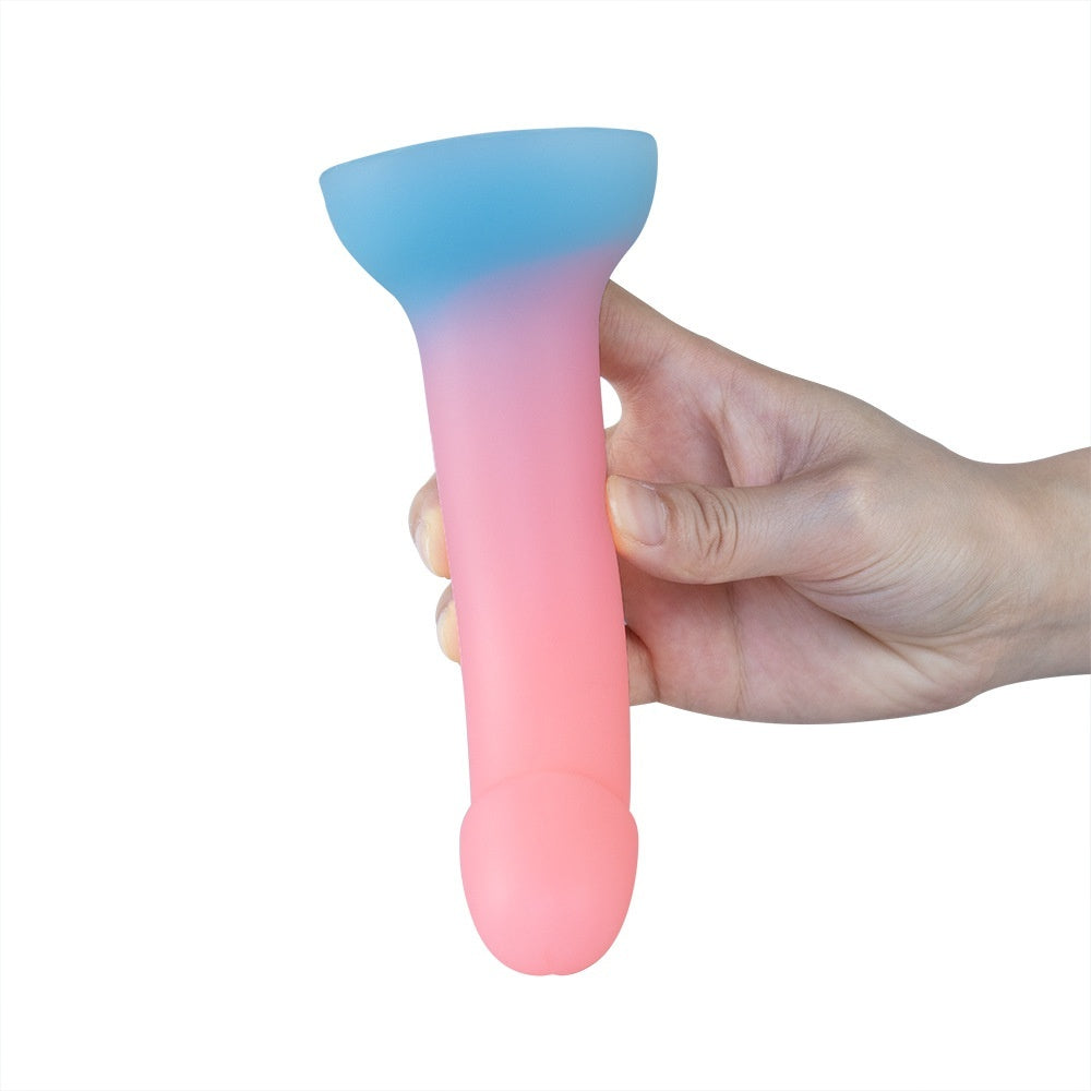 Fluorescent Small Butt Plug - Soft Simulation Silicone, Luminous Colors