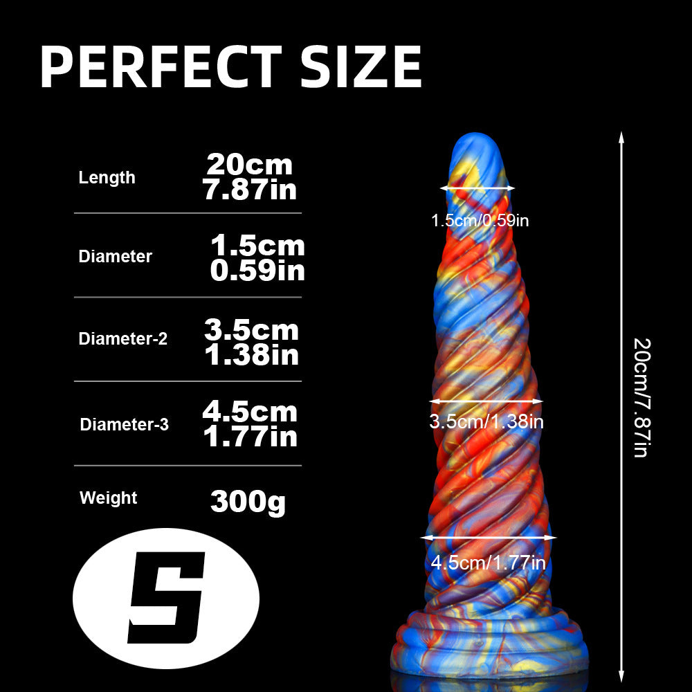 Super Soft Back Court Silicone Toy - Mixed Color, Multiple Sizes