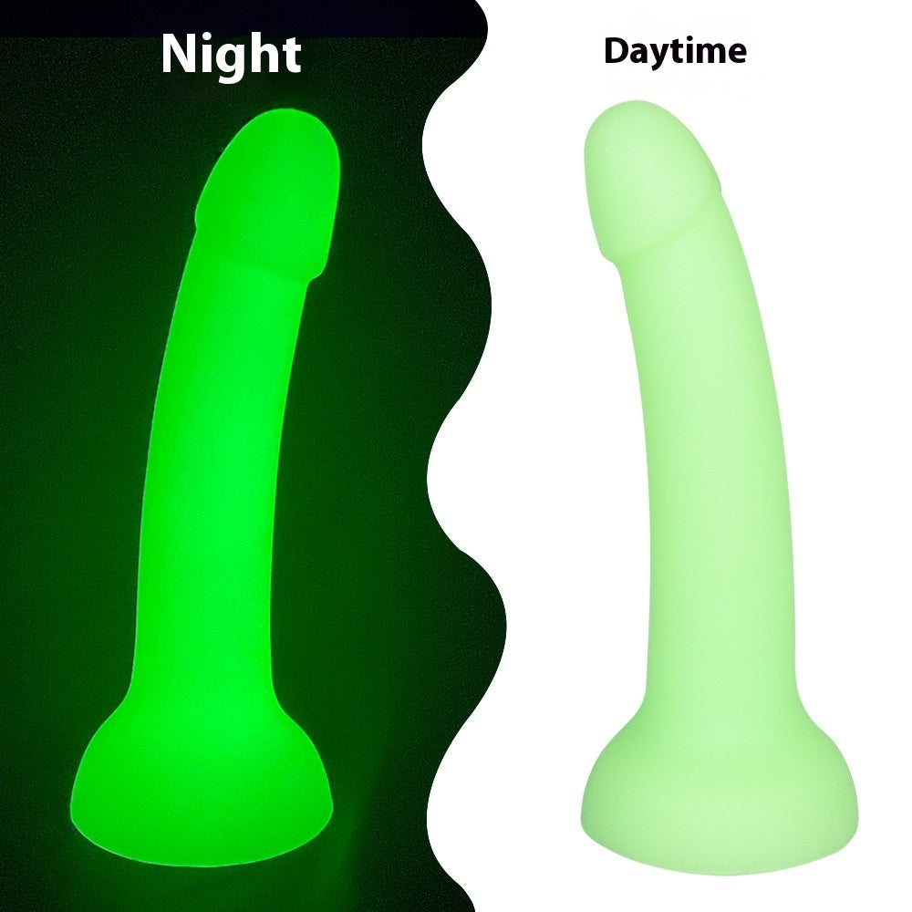 Fluorescent Small Butt Plug - Soft Simulation Silicone, Luminous Colors