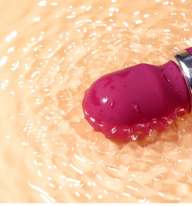Female Clitoral Stimulator 8 Speed Silicone Red