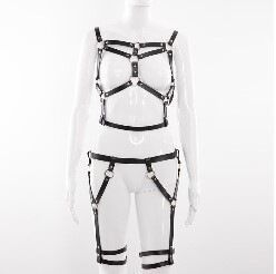 Women's Bowknot Handcuffs Bondage Set | Stylish PU Underwear