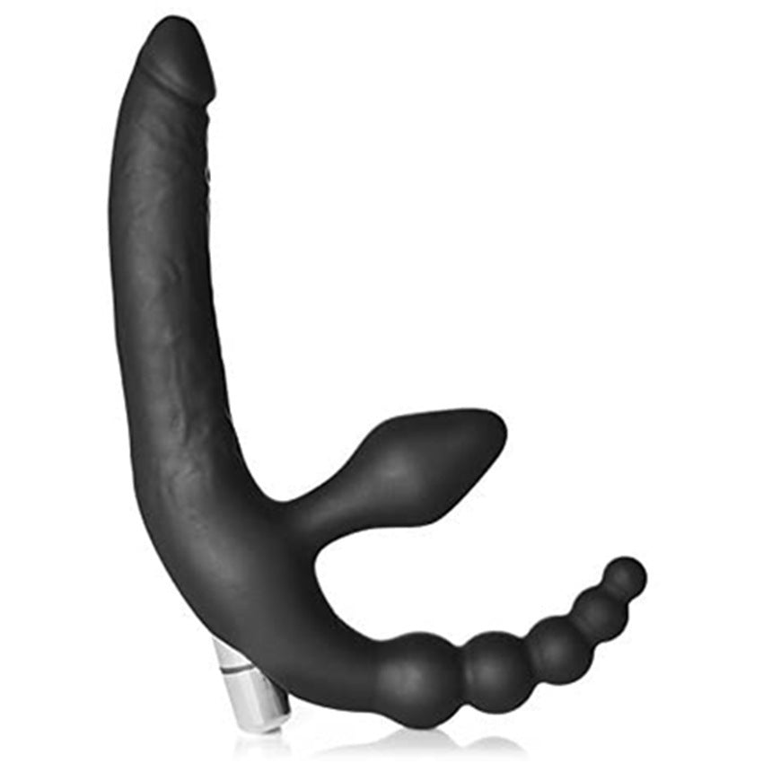 Three-Point Resonance Double-Headed Butt Plug – Prostate Massager with Silicone & ABS