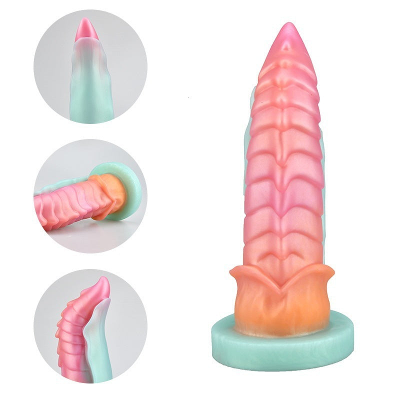 Mixed Color Simulation Special-shaped Women's Liquid Silicone Supplies
