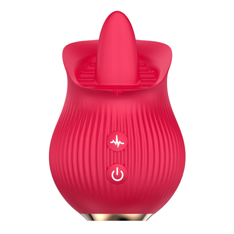 Rose Suction Telescopic Vibrator – Multi-Function Pleasure for Women