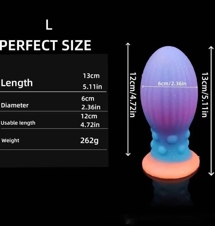Liquid Silicone Butt Plug – Available in Multiple Sizes and Colors