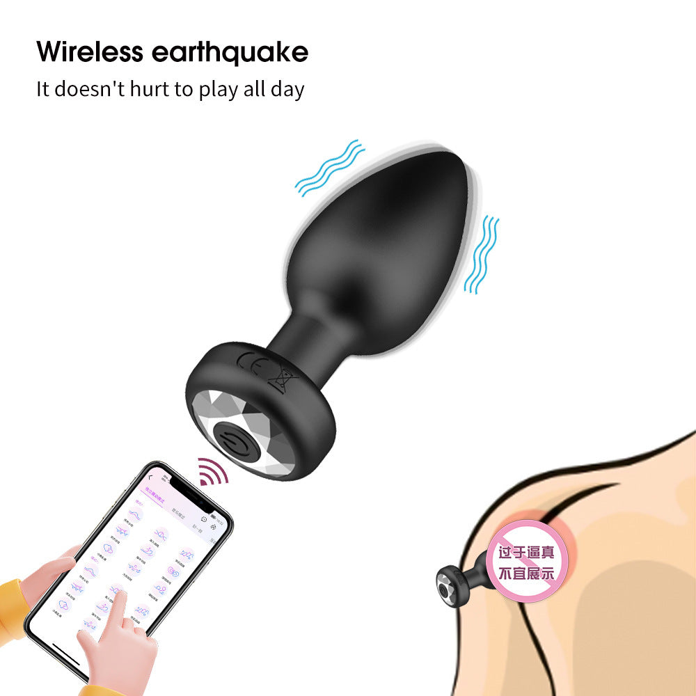 Wireless Remote Control Vibration Toy – Silicone Pleasure Device