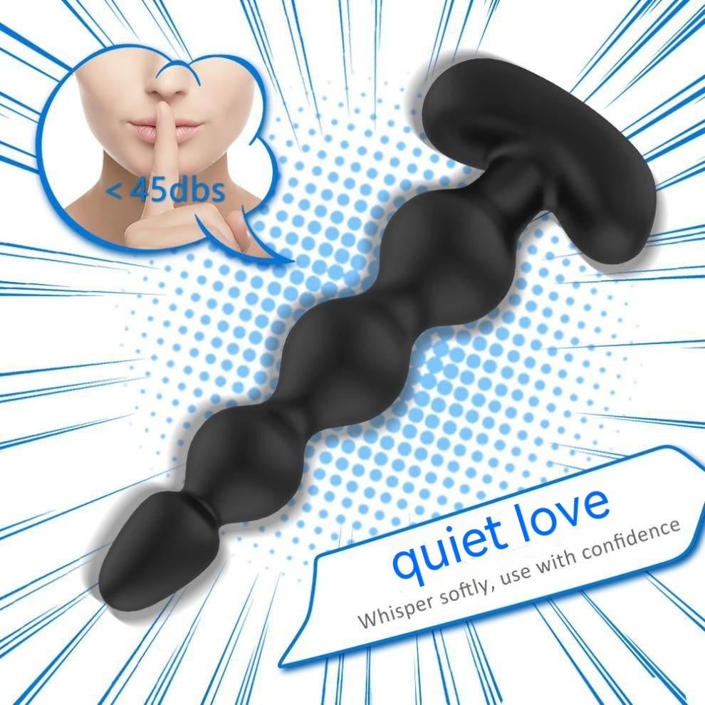 Remote Control Silicone Butt Plug with Vibration