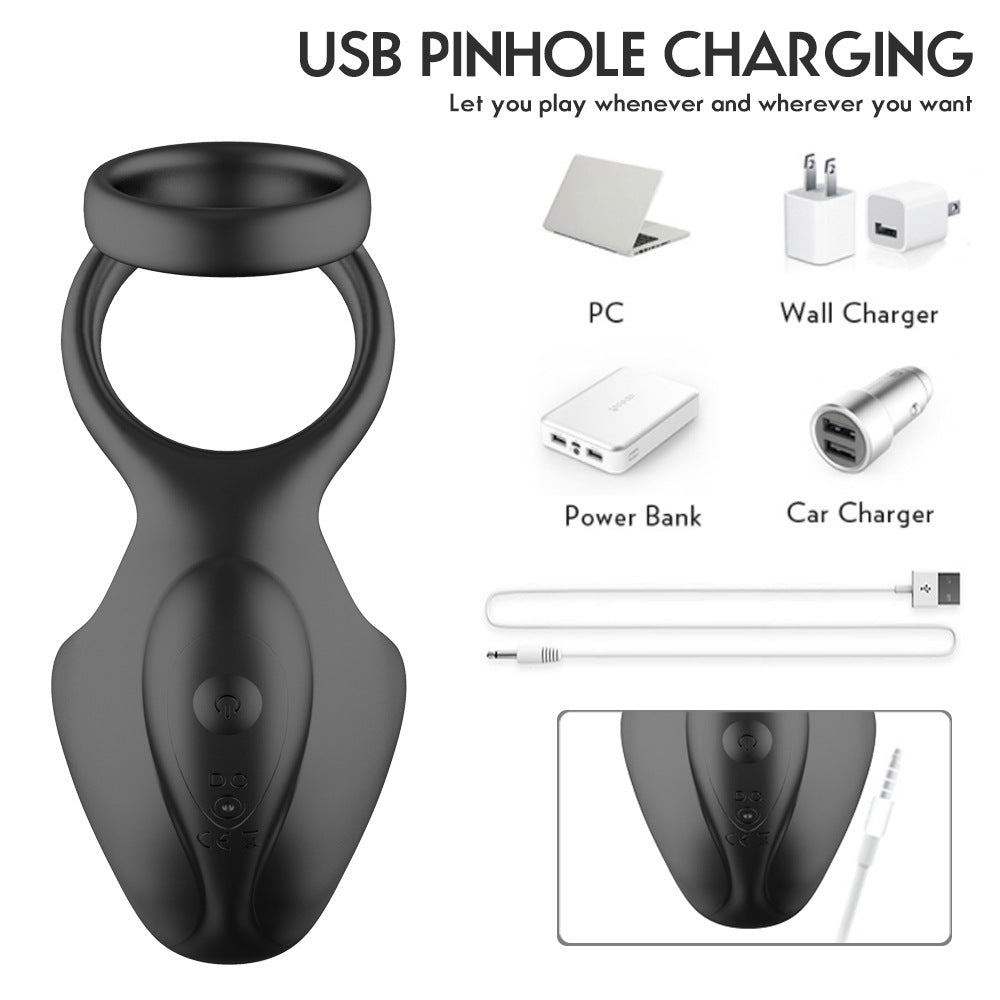Buckle Lock Precision Ring – Electric Dual-Use Masturbation Massager for Men and Women