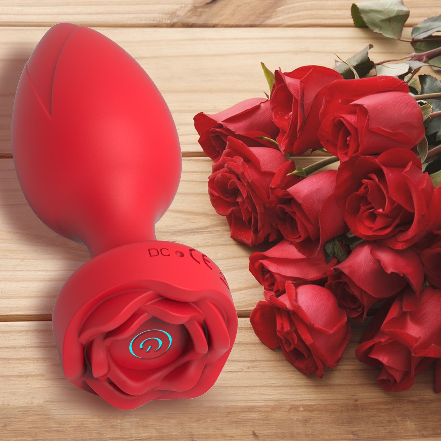 Women's 10-Frequency APP Remote Control Vibration Toy – Black and Red