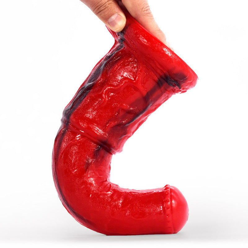 Colorful Sexy Large Toy for Women – Liquid Platinum Silicone