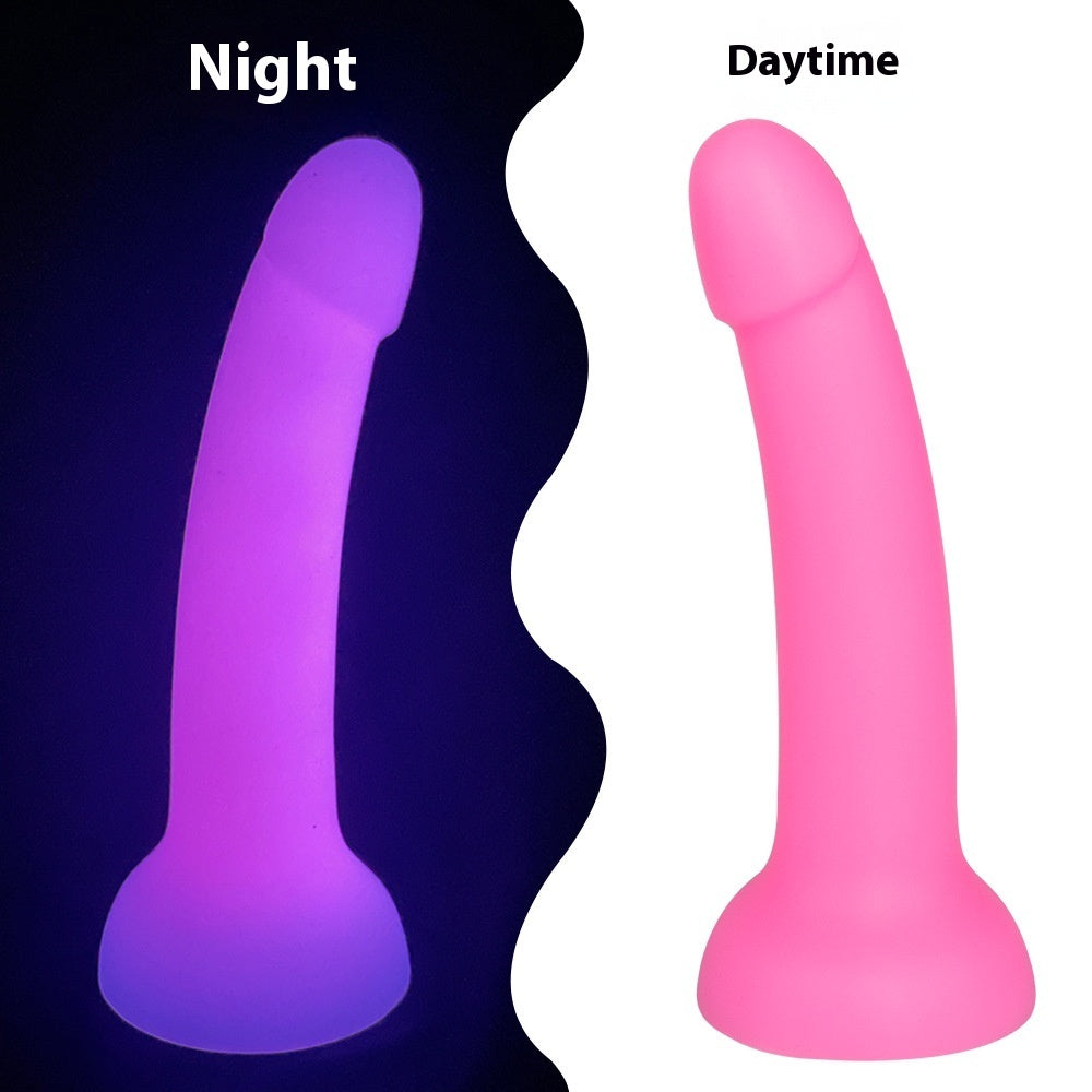 Fluorescent Small Butt Plug - Soft Simulation Silicone, Luminous Colors
