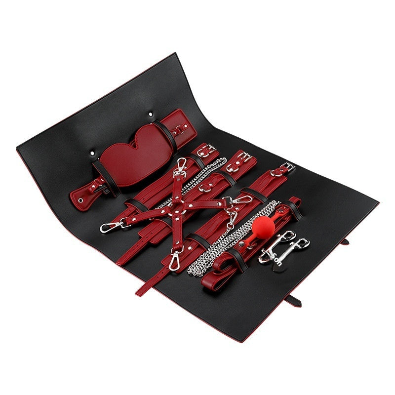 Elegant Bondage Set with Storage for Couples
