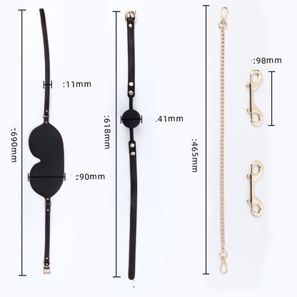 Elegant Bondage Set with Storage for Couples