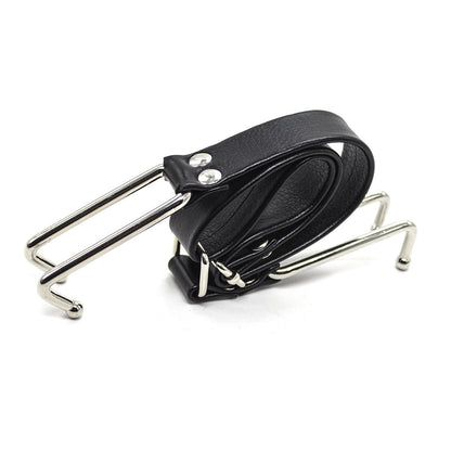 Adjustable Leather Mouth Hook – Forced Opening Training Play Prop