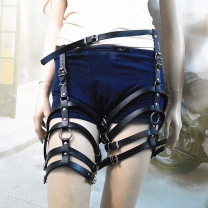 Punk Jewelry Leg Ring and Waist Chain Belt – Hip-Hop Style for All Seasons