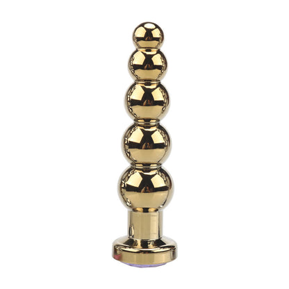 Premium Metal Alloy Anal Beads & Dildo Set - Luxury Pleasure Collection