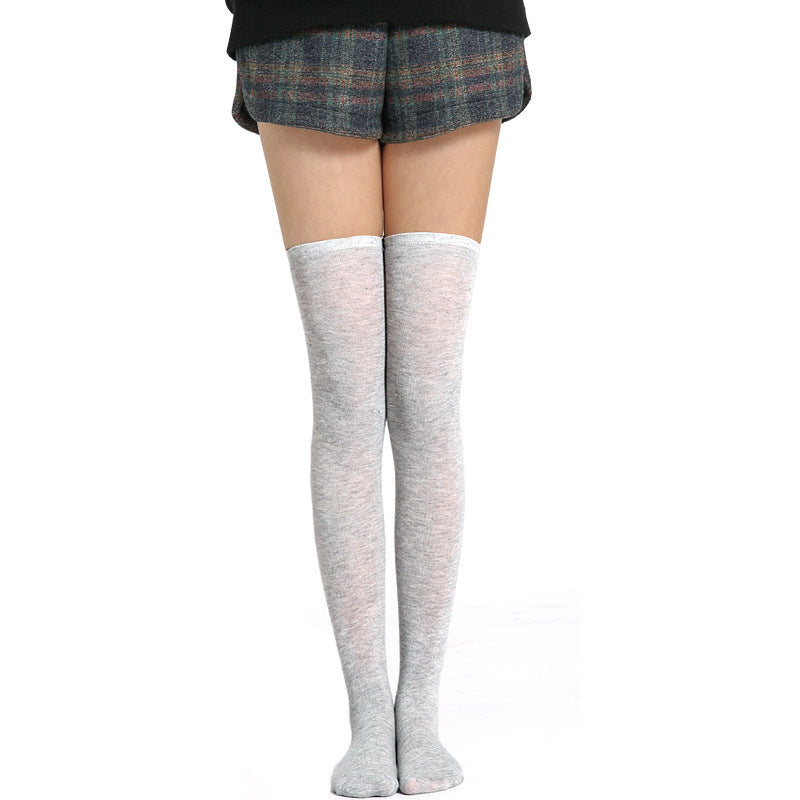 All-Match Women's Dance Pantyhose - Overknee Long Boot Socks with Stripes in Multiple Colors