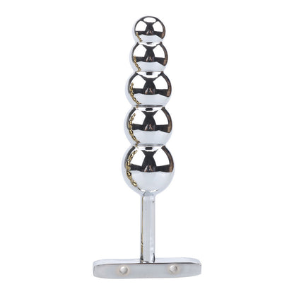 Premium Metal Alloy Anal Beads & Dildo Set - Luxury Pleasure Collection