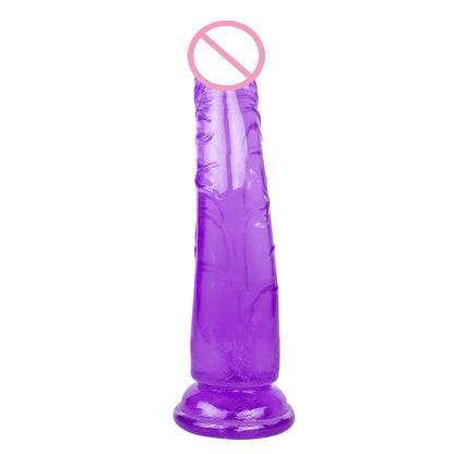 Portable Fitness & Pleasure Products for Women - Vibrator & Dildo Set, 10 Vibration Modes, Waterproof