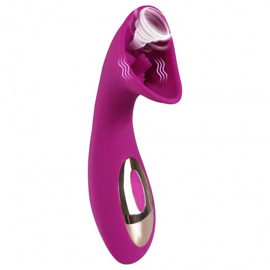 Lipping Licking Vibrating Stick For Women