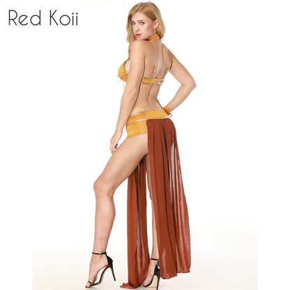 Elegant Arab Lingerie Suit – Necklace, Bra, Skirt & Bracelet Set