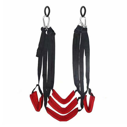 Upgrade Ceiling Sex Swing – Eco-Friendly Webbing & Sponge for Ultimate Pleasure