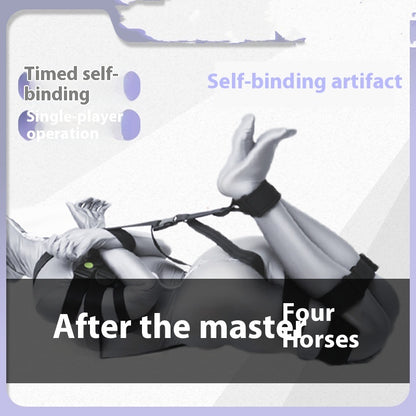 Self-Binding Rear Master Horse Single Binding – Silicone Restraint Device