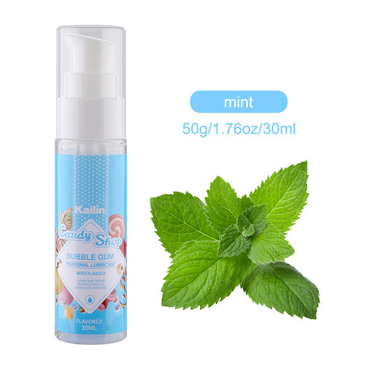 Fruity Water-Soluble Body Lubricant – Strawberry, Mint & Lemon Flavors